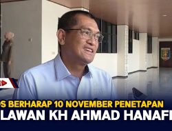 Dinsos Berharap 10 November Penetapan Pahlawan Kh Ahmad Hanafiah