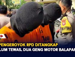 Dua Pengeroyok RPD Ditangkap, Sebelum Tewas, Dua Geng Motor Balapan Liar