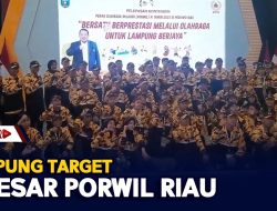 Lampung Target 3 Besar Porwil Riau