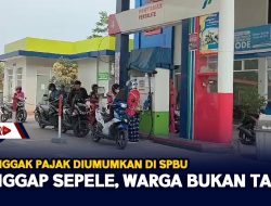 Menunggak Pajak Diumumkan Di SPBU, Dianggap Sepele, Warga Bukan Takut