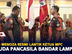 Rycko Menoza Resmi Lantik Ketua MPC Pemuda Pancasila Bandar Lampung