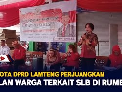 Anggota DPRD Lamteng Perjuangkan Usulan Warga Terkait SLB Di Rumbia
