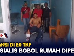 Beraksi Di 20 TKP, Spesialis Bobol Rumah Dipelor