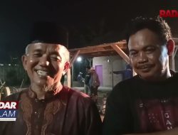 KETUA DPRD LAMTENG APRESIASI WARGA SIMPANGAGUNG SWADAYA BANGUN JALAN