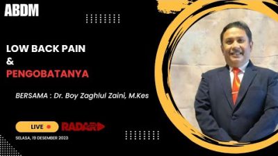 LOW BACK PAIN DAN PENGOBATANNYA
