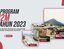 PROGRAM H2M 2023 : Upaya Pengentasan Wilayah Kumuh Di Provinsi Lampung