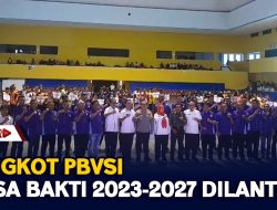 Pengkot PBVSI Masa Bakti 2023-2027 Dilantik