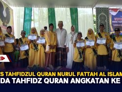 Ponpes Tahfidzul Quran Nurul Fattah Al Islami, Wisuda Tahfidz Quran Angkatan Ke Dua