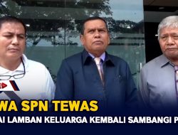 Siswa SPN Tew*s, Dinilai Lamban Keluarga Kembali Sambangi Polda