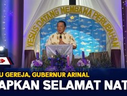 Tinjau Gereja, Gubernur Arinal Ucapkan Selamat Natal