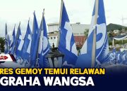 Capres Gemoy Temui Relawan Di Graha Wangsa