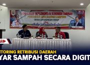 Monitoring Retribusi Daerah, Bayar Sampah Secara Digital