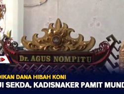 Penyidikan Dana Hibah KONI, Temui Sekda, Kadisnaker Pamit Mundur
