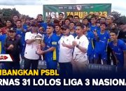 Tumbangkan PSBL, Harnas 31 Lolos Liga 3 Nasional