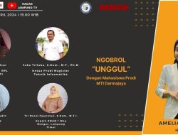 Hallo lampung bersama IIB darmajaya, Ngobral “Unggul” dengan Mahasiswa Prodi MTI DarmajayaProlog
