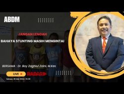 JANGAN LENGAH, BAHAYA STUNTING MASIH MENGINTAI