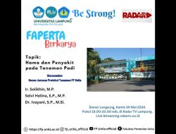 LIVE FAPERTA BERKARYA, 30 MEI 2024