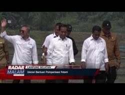 Jokowi Bantuan Pompanisasi Petani