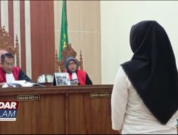 Terbukti Berzina, Perwira Polda Divonis 4 Bulan