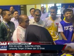 Lampung Target 10 Besar dan 35 Emas