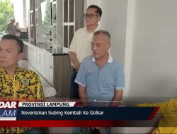Noverisman Subing Kembali Ke Golkar