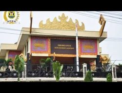 PENGAMBILAN SUMPAH ANGGOTA DPRD KOTA BANDAR LAMPUNG MASA JABAT 2024 – 2029