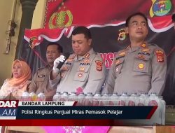 Polisi Ringkus Penjual Miras Pemasok Pelajar