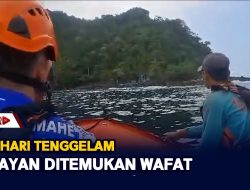 Tiga Hari Tenggelam, Nelayan Ditemukan Wafat