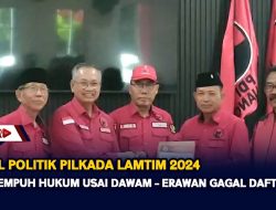 PDIP Tempuh Hukum Usai Dawam – Erawan Gagal Daftar