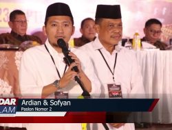 PILKADA LAMPUNG UTARA 2024 : KPU Tetapkan Nomor Urut Paslon Bupati Lampura