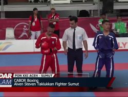 PON XXI ACEH – SUMUT : Alven Steven Taklukkan Fighter Sumut
