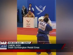 PON XXI ACEH – SUMUT Cabor Judo : Indah Sumbangkan Medali Emas
