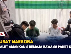 Tim Walet Amankan 2 Remaja Bawa 22 Paket Sinte