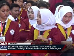 UNIVERSITAS TEKNOKRAT INDONESIA : Hadirkan Danbrigif 4 Marinir Perkuat Karakter Bela Negara