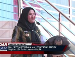 Wali Kota Bandar Lampung Resmikan Mal Pelayanan Publik (MPP) : Siapkan 134 Jenis Layanan Publik