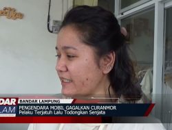 BANDAR LAMPUNG : Pelaku Terjatuh Lalu Todongkan Senjata
