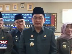 BANDAR LAMPUNG – Penjabat Bupati Lampung utara Rolling 25 Pejabat Eselon Tiga & Empat