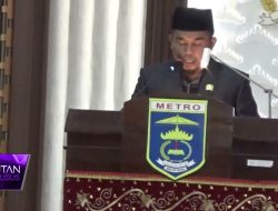 DPRD Metro Gelar Paripurna Finalisasi Kesepakatan KUA PPAS