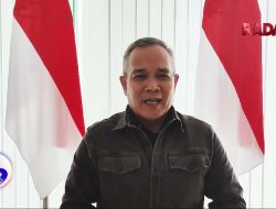KADISKOMINFOTIK PROVINSI LAMPUNG ACHMAD SAEFULLOH MENGUCAPKAN SELAMAT HUT KE 16 RADAR LAMPUNG TV