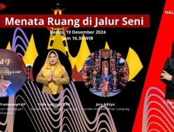 MENATA RUANG DI JALUR SENI , SISWI SMPN 1 BANDAR LAMPUNG DARI SENI MENGUKIR PRESTASI
