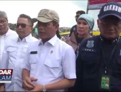 Menteri Lingkungan Hidup RI Segel TPA Bakung