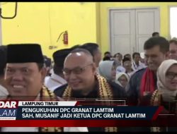 Sah, Musanif Jadi Ketua DPC GRANAT Lamtim