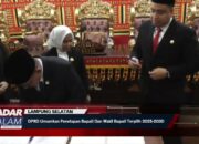 DPRD Lamsel Umumkan Penetapan Bupati Dan Wakil Bupati Terpilih 2025 2030