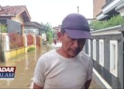 Permukiman Terendam Akibat Jembatan Tersumbat