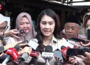 wamen isyana tinjau program mbg untuk balita dan ibu hamil di ciracas