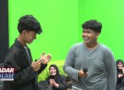 Siswa SMK Ma’arif 2 Penawaja 2 Lamtim Belajar ke Radar Lampung TV