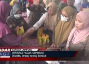 OPERASI PASAR SEMBAKO : Operasi Pasar di Kota Bandar Lampung Diserbu Orang orang Berduit