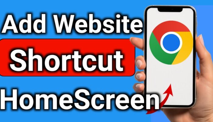 How to Add Website Shortcut To Home Screen