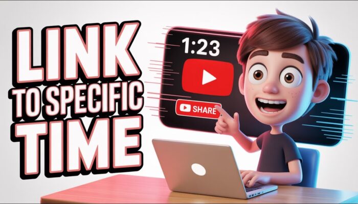 How to Link and Share to a Specific Time in a YouTube Video (Desktop, PC, Mac, Laptop)
