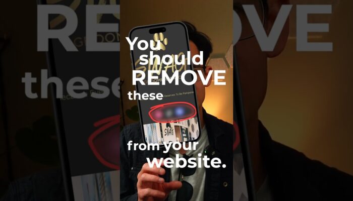 Remove these from your website (Website tip #1)